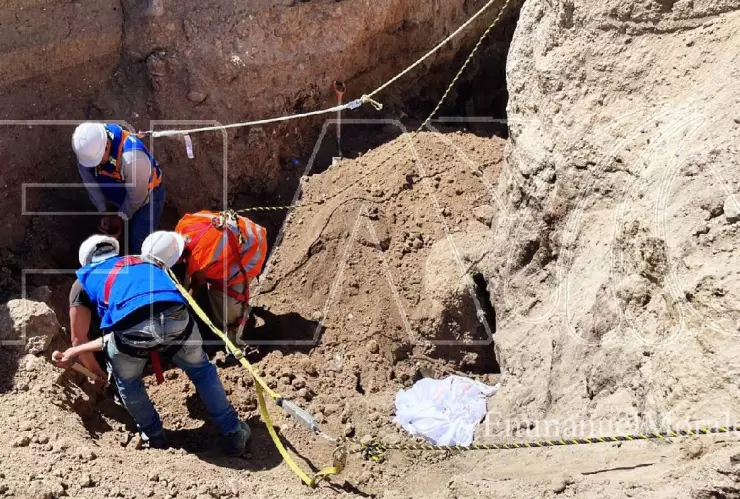 Trabajadores mueren enterrados en Romita