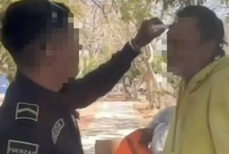 SSP toma acciones contra policías que AGREDIERON a indigente en Mérida