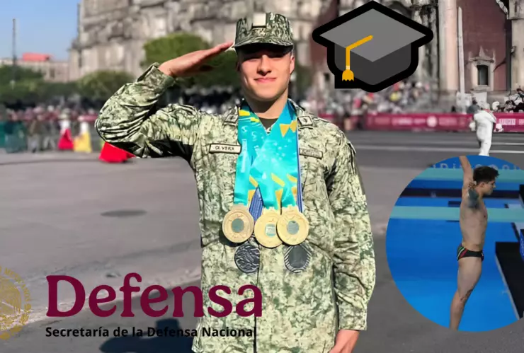 Osmar Olvera: qué grado militar tiene en el Ejército Mexicano el clavadista mexicano que ganó el Mundial 2025