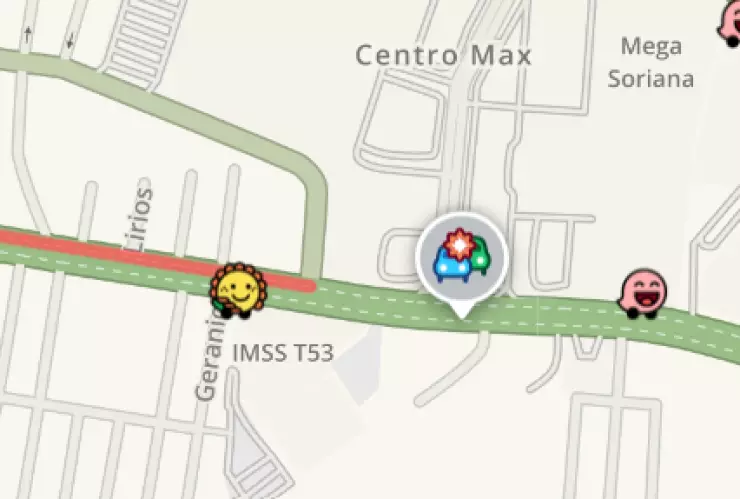 Accidente bulevar Torres Landa