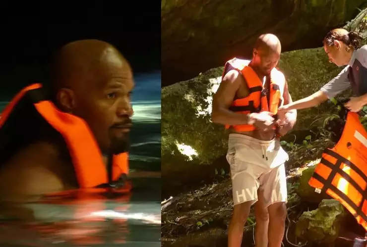 Captan a Jamie Foxx en Tulum tras problemas de salud; así se le vio al actor