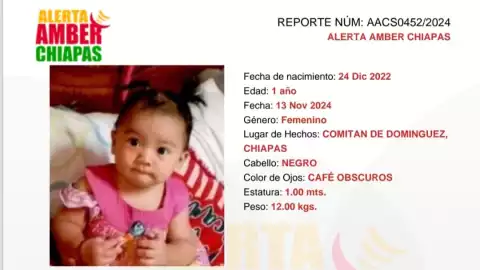 Xiomara Rosalinda Ruiz Hernández fue vista por última vez en Comitán de Domínguez, Chiapas