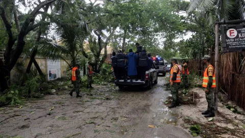 Grace se aproximará en las próximas horas a las costas de Veracruz y ocasionará lluvias de intensas a torrenciales