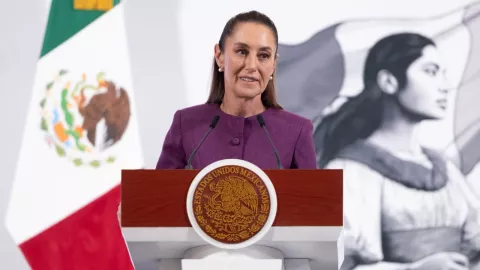 Ma&ntilde;anera Claudia Sheinbaum.