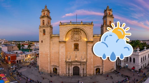 Este es el clima en Mérida, Yucatán, HOY 17 de enero de 2026_ ¿Llegarán la lluvia a la ciudad_.webp