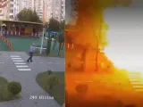 Explosión en kiev