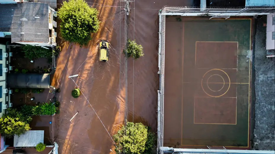 Brasil Sao Paulo Inundaciones CBF 2024