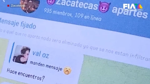 Miembros del grupo de Zacatecas advirtieron entre ellos que se estaban “infiltrando”