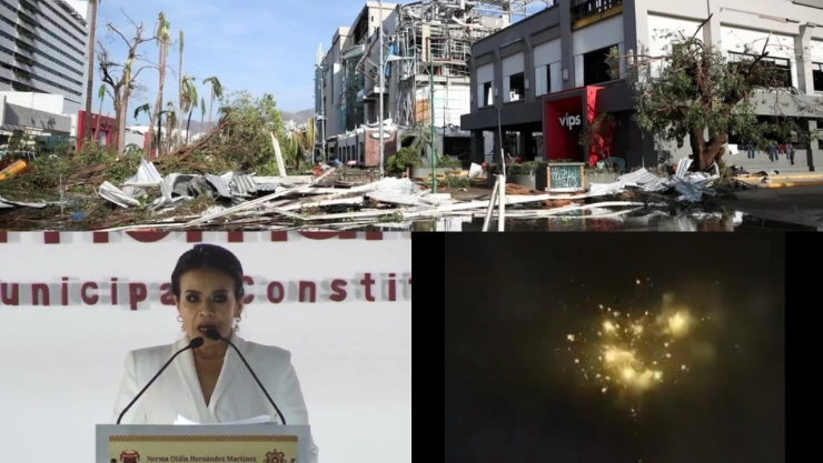 Alcaldesa Chilpancingo Norma Otilia Segundo Informe pirotecnia criticas