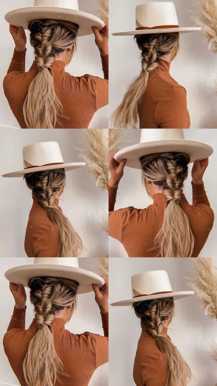 11 ideas de peinados con sombrero para mujer que se verán coquette, pero a la vez muy elegante