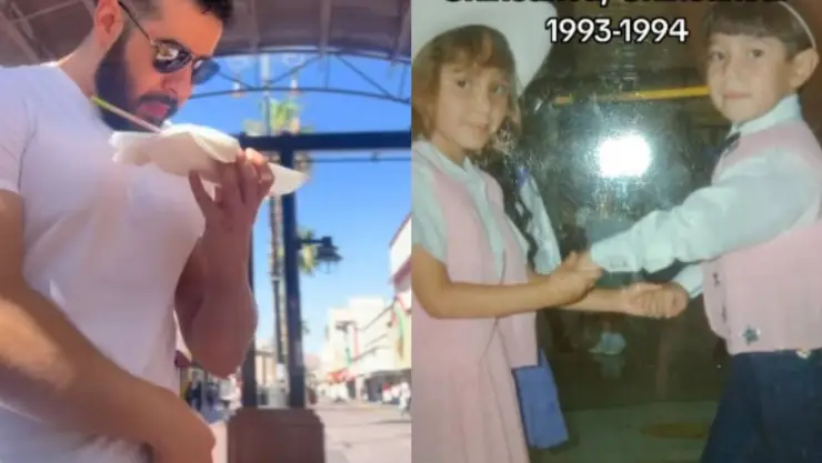 Joven busca a niña con la que bailó en el kínder hace 30 años