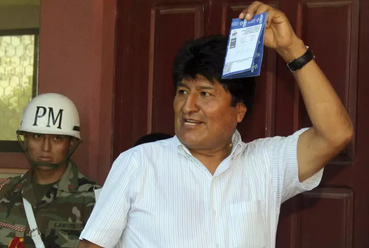 evo morales comicios bolivia