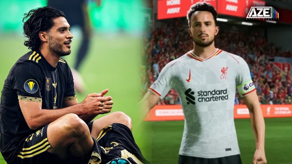 Festejo de Raúl Jiménez a lo Diogo Jota “gamer”