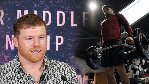 entrenamiento john ryder pelea canelo