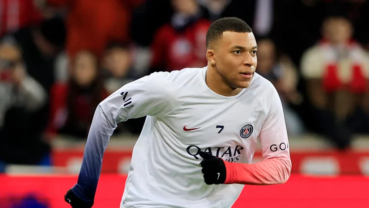 Kylian Mbappé con el PSG