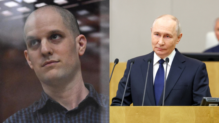 ¿Quién es Evan Gershkovich? El periodista estadounidense encarcelado por Putin que sobrevivió 491 días y hoy revela detalles de su cautiverio