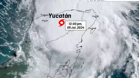 Última Hora El Huracán Beryl se debilita tormenta tropical