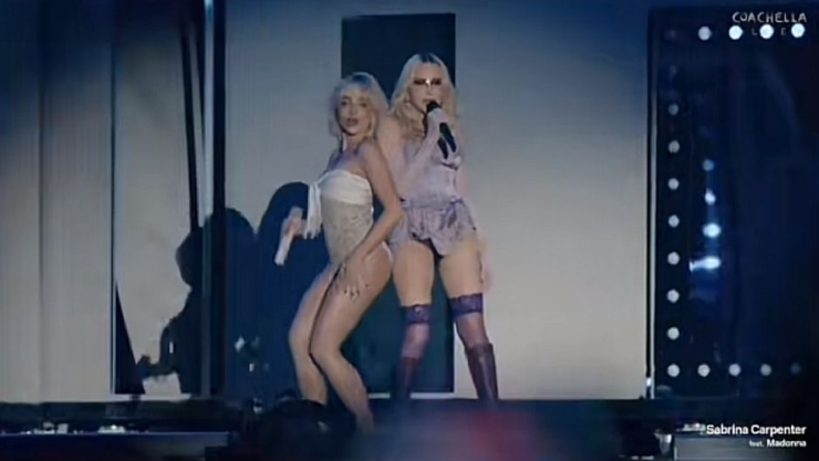 Sabrina Carpenter y Madonna