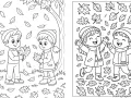 Ideas de dibujos de otoño para colorear