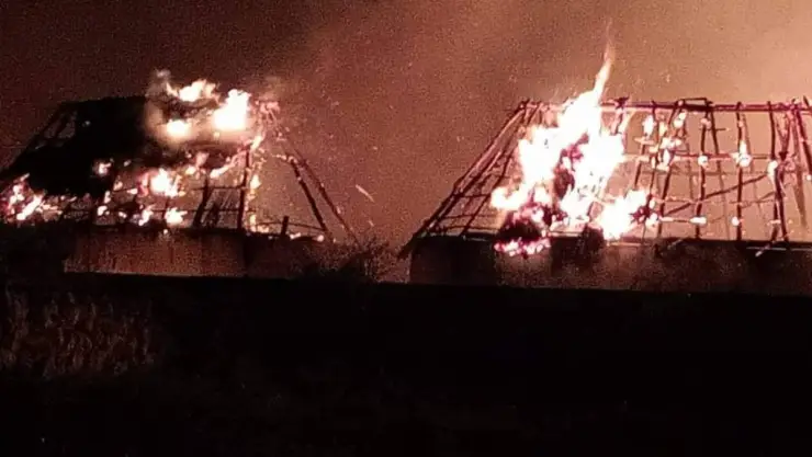 Se reporta incendio en conocido restaurante de Izamal