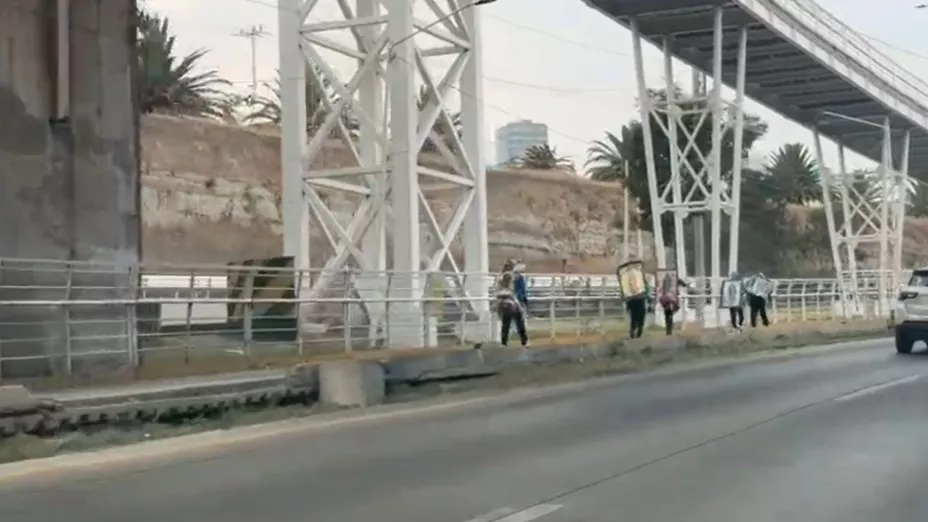 VIDEO: Captan a peregrinos sobre el Periférico ecológico de Puebla ¿Cómo llegar hacia la Basílica de Guadalupe?
