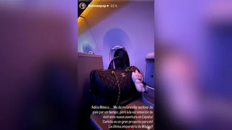 Belinda confirma su salida de México y explica la razón en redes sociales