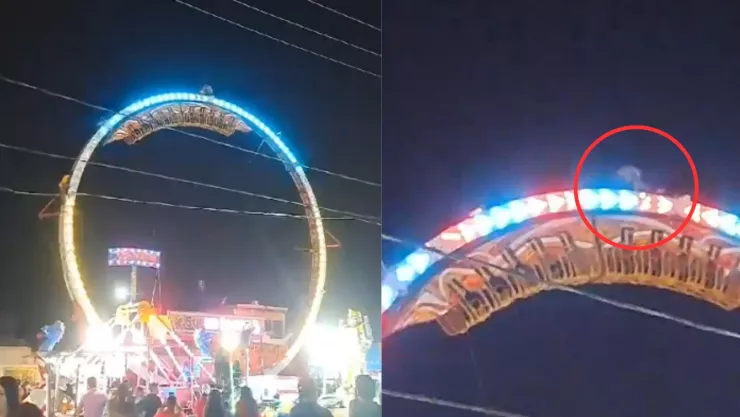 Juego de feria falla en Ocotlán, Jalisco