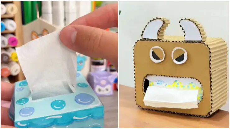 despachador de toallas de papel con material reciclado