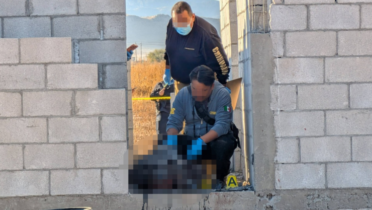 cuerpo de un hombre calcinado