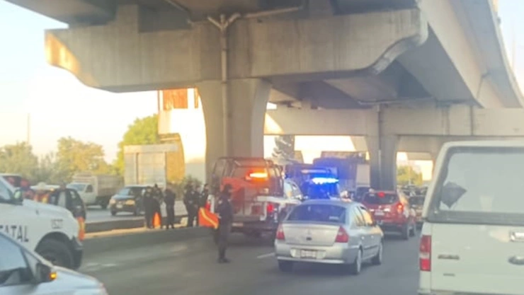 autopista México-Puebla hoy 8 de febrero de 2025
