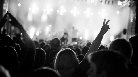 Avalancha humana concierto