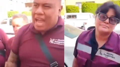 ¡Se creen intocables! Captan a brigadistas de Morena humillando a vecinos de Azcapotzalco