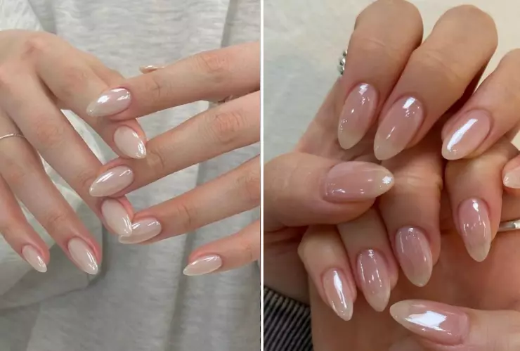 Ideas u&ntilde;as nude glass