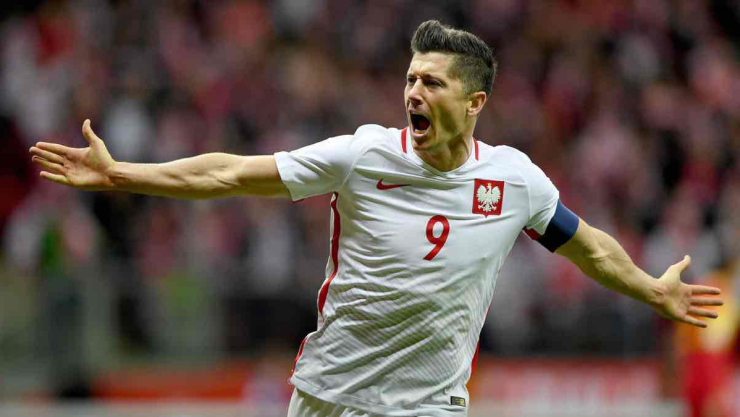 Lewandowski gol Polonia 1-0 Suecia | Repechaje UEFA