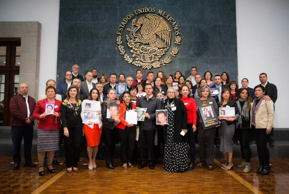 Promulgación ley desaparecidos
