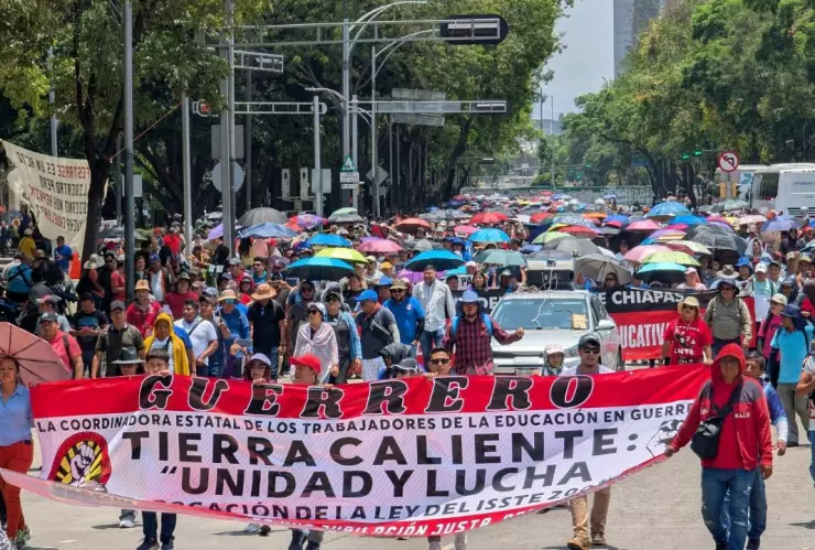 Paro nacional CNTE 2025 durará 48 horas; zonas de CDMX y estados afectados