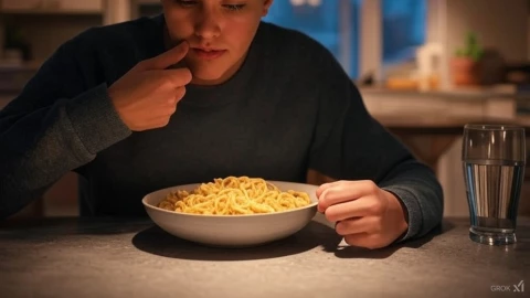 COMER CARBOHIDRATOS EN LA NOCHE