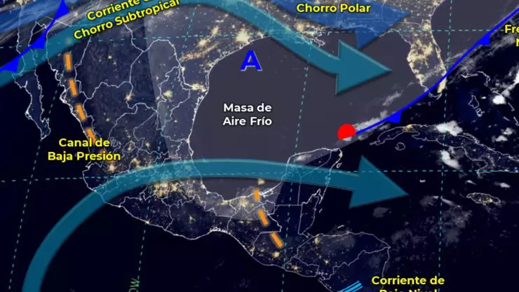 Clima 6 de enero: ¿Frente Frío 21 afectará a la Península de Yucatán?
