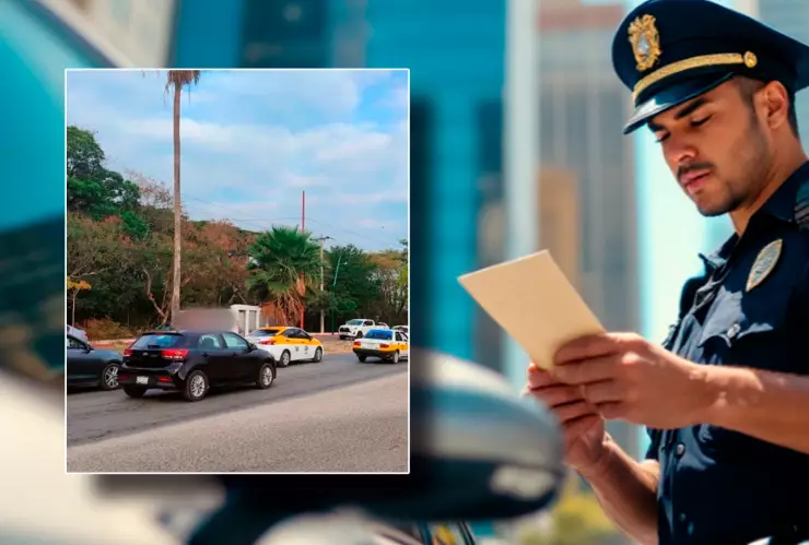 Prohíben estacionarte cerca de la Torre Chiapas en Tuxtla Gutiérrez, ¿me pueden multar?