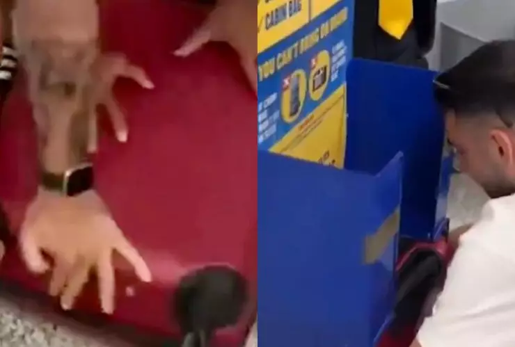 joven-de-málaga-rompe-ruedas-maleta-para-no-documentar-ahorrar-mil-200-pesos-video