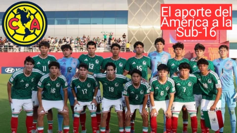 La Selección Mexicana Sub-17, jugadores del América