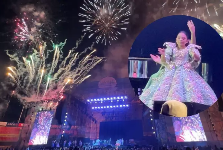 Coronan a Ángela I como la Reina Infantil del Carnaval de Mazatlán 2025