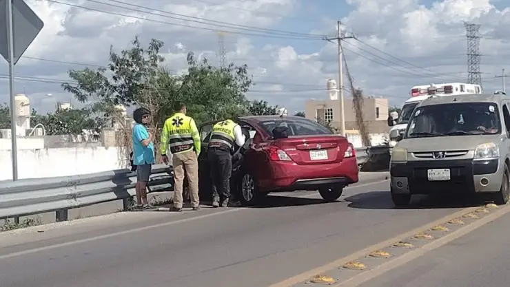 Adulto mayor sufrió un FUERTE ACCIDENTE en la carretera Mérida-Tetiz hoy 1 de febrero de 2025
