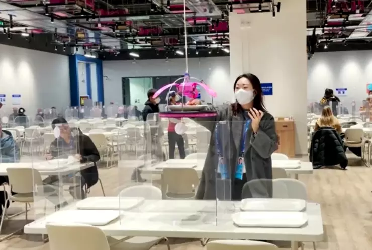 robots comedor inteligente beijing 2022