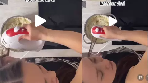 VIDEO_ Así fue como a mujer se le enreda cabello en la batidora y se viraliza.jpg