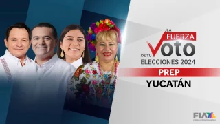 Resultados del PREP en Yucatán en las elecciones 2024.