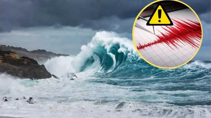 Sismo y alerta de tsunami