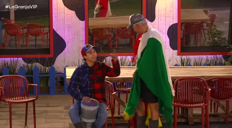 ¿Serenata para La Bebeshita? Julio Camejo y Kevyn “Bicolor” improvisan canción sobre un amor imposible en La Granja VIP