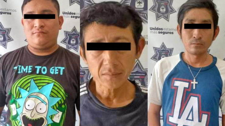 Capturan a tres por delito contra la salud en colonia San Miguel