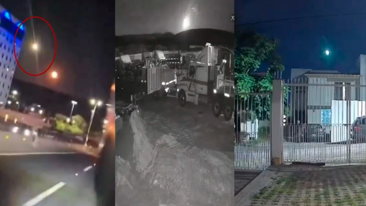 “Meteorito” cae del cielo e ilumina la Huasteca Potosina y Querétaro